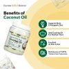 California Gold Nutrition, Superfoods, Cold Pressed Organic Virgin Coconut Oil - Image 6