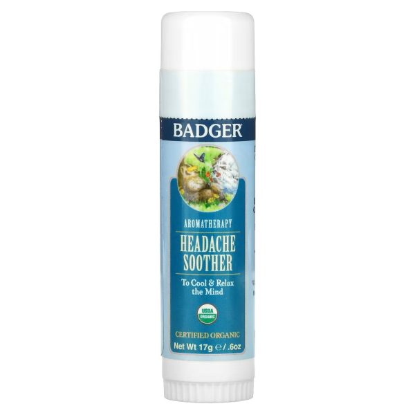 Badger, Aromatherapy, Stress Soother, Tangerine & Rosemary, 0.6 oz (17 g) - Image 7