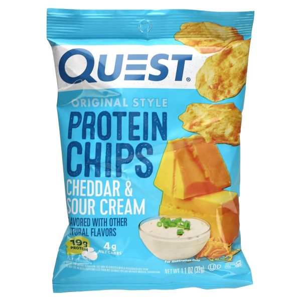 Quest Nutrition, Original Style Protein Chips, BBQ, 8 Bags, 1.1 oz (32 g) Each - Image 5