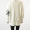 Thom Browne White Cardigan - Image 4