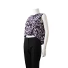 Balenciaga Paris Sleeveless Print Blouse - Image 3