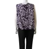 Balenciaga Paris Sleeveless Print Blouse - Image 4