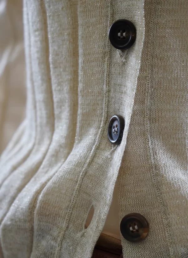 Brunello Cucinelli V-Neck Buttoned Cardigan - Image 2