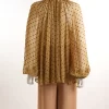 Zimmermann Gathered Swiss-Dot Silk-Crepon Blouse - Image 5
