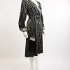 Gucci Silk Scarf Belted Wrap Dress - Image 2