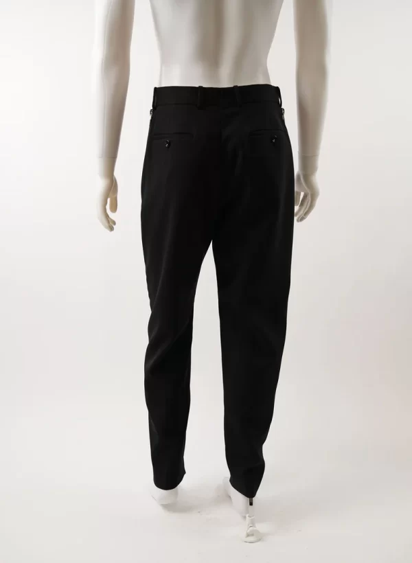 Alexander McQueen Decorative Zip-Detail Tailored Trousers - Image 5