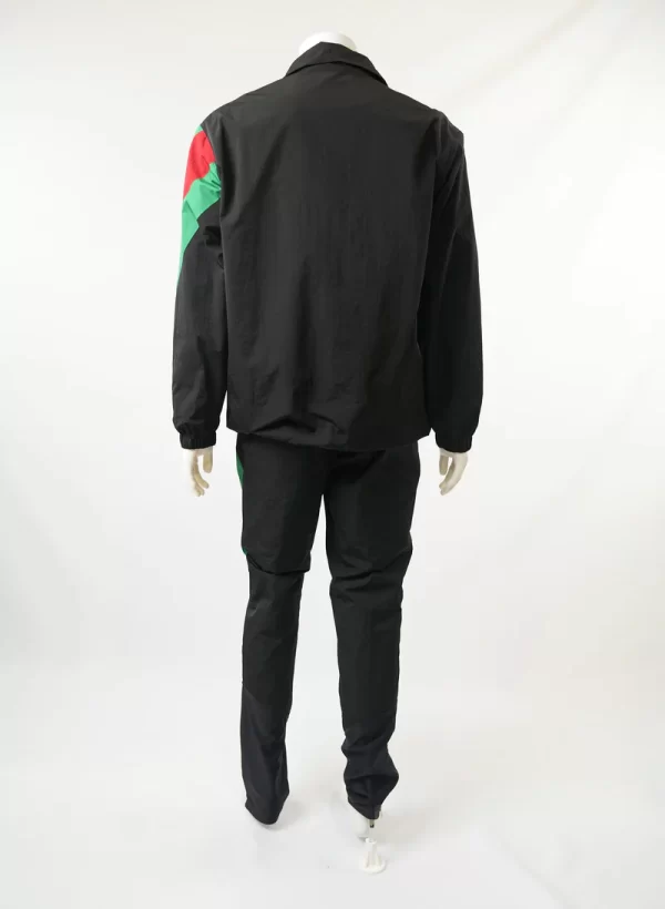 Gucci Black Web Stripe Printed Synthetic 2 Pc Set - Image 3