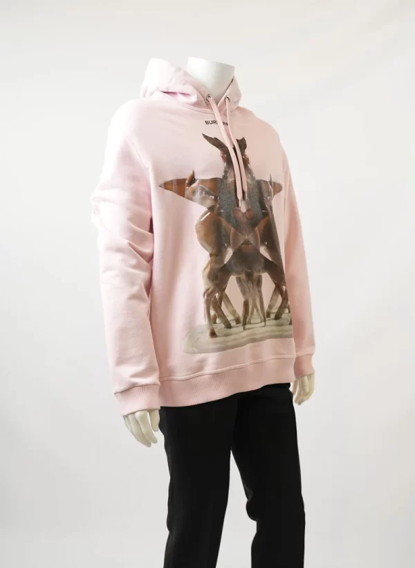 Burberry Eversham Graphic Print Hooded Sweater - Image 3