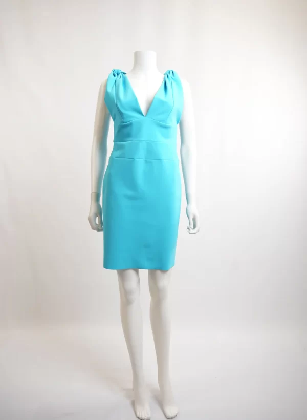 Greta Constantine V Neck Dress