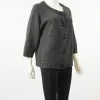 Prada Grey Cardigan Sweater - Image 3