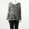 Tom Ford Via Laveggio Black and White Blouse
