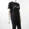 Balmain Black Signature Printed Logo T-Shirt - Image 2