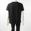Balmain Black Signature Printed Logo T-Shirt - Image 3